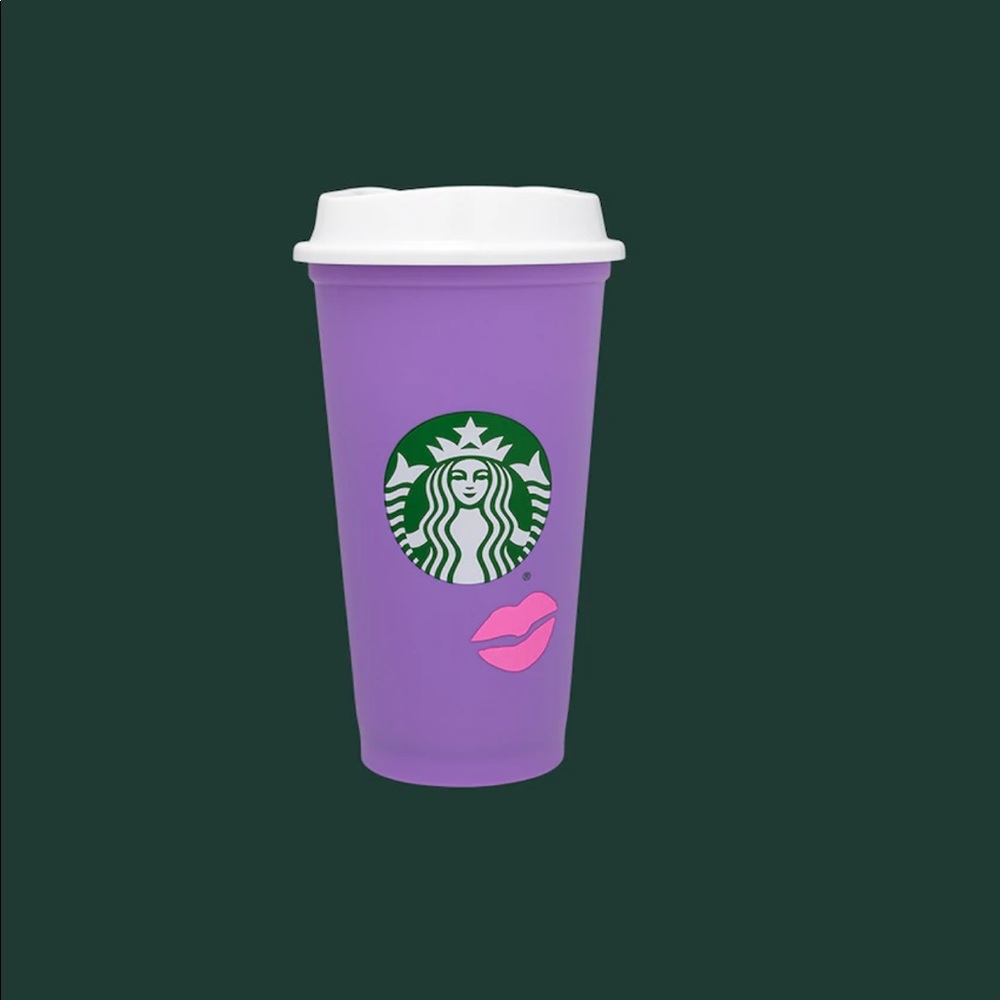 Starbucks Color Changing Lips Hot Cup
